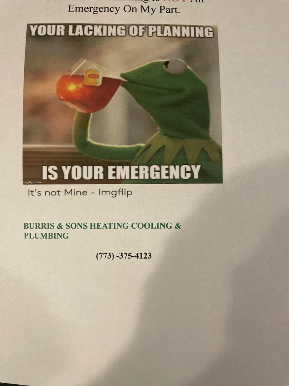 Water heater installation